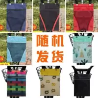 电动车前置挂物包电动电瓶车摩托车收纳车把包自行车头置物袋挂包 牛津布-纯黑网