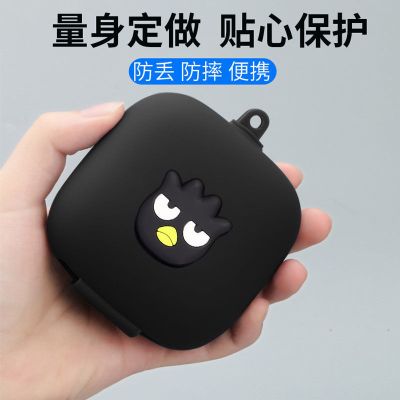 powerBeatspro保护套Apple魔音耳机Beat硅胶保护壳防丢防摔耳机套 【黑色酷企鹅】 powerbeats