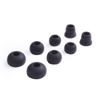 原装Beats耳机套Beatspower3/2耳套PB3耳塞帽耳帽硅胶套塞魔音声 黑色[一套4对8个]