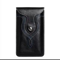 OPPO R15腰带包R11S手机挂腰包A3穿皮带手机包壳A1皮套A83男A79横 黑色