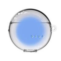 艺术渐变freebuds3保护套情侣华为4i耳机壳个性pro软壳创意透明软 freebuds3透明软+挂钩蓝