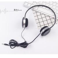 510头戴式耳机学生耳机儿童耳机手机耳机 MP3版(不可通话) 黑色