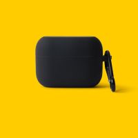 适用EDIFIER/漫步者Fitpods蓝牙耳机保护套声迈卡通硅胶防摔软壳 漫步者Fitpods[纯色黑色]