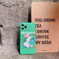 潮牌iPhone11/12苹果X防摔Xr手机壳7/8plus男女xsmax软壳情侣全包 精孔砖石纹[妙蛙种子] iPho