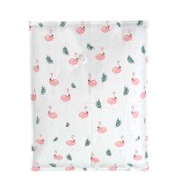 压缩袋装被子衣物真空收纳袋防潮特大号大容量家用电泵抽气打包袋 优雅粉烈鸟-纯袋子 [小号1支装]40*60cm