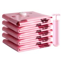 真空压缩袋收纳袋特大号压缩袋装被子衣物搬家打包袋衣服抽真空袋 1特大2中号1手泵