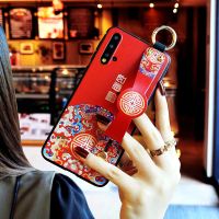 苹果12手机壳11pro全包11promax女款7Plus超薄6s软壳XR防摔x新款8 如意红-腕带壳 苹果12mini