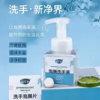 泡腾片抑菌洗手液家用洗手丰富泡沫清洁按压试出泡泡洗手液泡腾片 [洗手泡腾片丰富泡沫]10片-懒人款