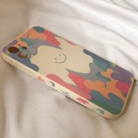 涂鸦笑脸华为nova5pro/6/7手机壳mate10/20/30侧边p20/p30硅胶p40 涂鸦笑脸-古董白-侧边