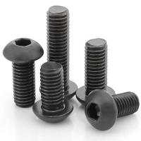 10.9级半圆头螺丝圆杯内六角螺丝蘑菇头螺钉元杯M4M5M6M8M10M12 M4 *6mm(30只)