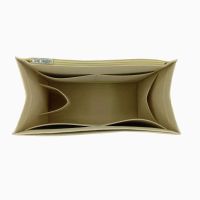 适用于MUJI 无印良品手提黄麻袋亚麻包中包内胆包整理收纳化妆包 A6侧边拉链