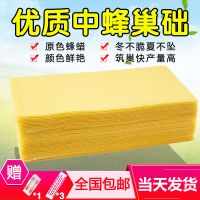 蜂巢中蜂巢础巢框巢基巢脾蜜蜂蜂箱全套养蜂工具专用天然蜂蜡 中蜂巢础