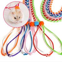 小仓鼠松鼠牵引绳龙三线迷你溜绳小宠玩具链子 牵引绳1.4米