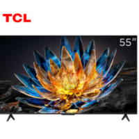 免运费TCL 55V8G 55英寸 百级分区背光/HDR1000/120Hz/130%高色域/3+32GB 平板电视