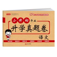 2020版小升初毕业升学真题试卷语文数学英语总复习小升初复习资料 升学真题卷 语文