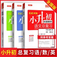 知识手册小学语文数学英语基础知识手册小升初1-6年级人教通用版 名校冲刺小升初 英语-通用版