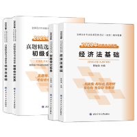 初级会计职称考试2020教材真题试卷赠全课程视频海量题库高频考点 实务+经济法(教材+试卷)四本装 赠两本精华考点+视频