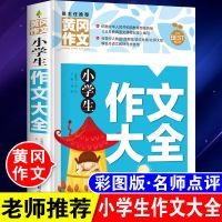 小学生作文大全人教版黄冈作文辅导书三四五六年级同步优秀满分书 作文大全[三四五六年级 共252页]
