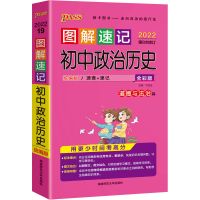 2021版图解速记初中政治历史人教版基础知识大全中考总复习资料 如图