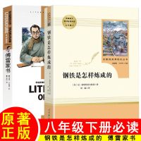 钢铁是怎样炼成的和傅雷家书原著正版八年级下册课外书人教版 傅雷家书