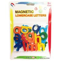 儿童早教益智文具磁性字母数字磁力贴英文字母全套塑料冰箱贴 小写字母26片(小号)