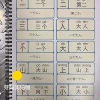 洪恩拼音识字 1300字 字卡 【单面 彩色】 圈装/胶装 自选