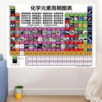 2021新版化学元素周期表墙贴元素周期表118位初中化学方程式挂图 化学元素周期图表 [40x60cm]24寸 PP背胶