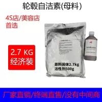 汽车洗车店免擦拭汽车轮胎秒洁自洁素粉洗车液全效轮毂钢圈清洗剂 2.7KG