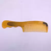 [百折不断]家用牛筋10件套加厚梳子防静电随身便携梳密齿牛筋梳 [加大牛筋梳子]1个装