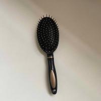 英国Tangle Teeze王妃梳顺发神器按摩梳tt梳女学生韩版洗头气囊梳 长款黑色气垫梳 梳子+精美包装