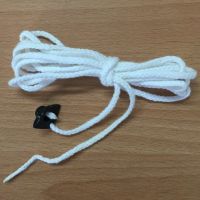 诚成巨无霸双层中空玻璃擦替换外壳配件胶条清洁布皮条卡扣绳子 巨无霸绳子3条