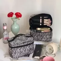 可爱考拉化妆包ins收纳包大大容量便携洗漱包女旅行化妆品收纳盒 小斑马化妆包
