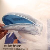 卡通可爱毛绒玉桂狗文具袋女生学生笔袋钱包化妆包日式收纳整理袋