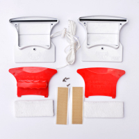 依来洁强磁玻璃擦配件替换外壳绳子胶条清洁棉各种替换配件 XJQ新极磁外壳