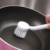 日本AISEN洗锅刷软尼龙刷毛长柄清洁刷除油刷洗碗刷洗锅器 KB808