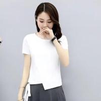 2021新款夏季套装裙女夏时装显瘦连衣裙时尚女装短裙高档半身裙 单件白色上衣 M