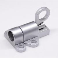 铝合金弹簧自动插销推拉门窗自关平开窗锁扣木门栓自动飞机插销 银色