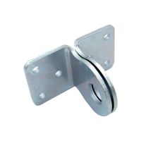 加厚镀锌门鼻子锁扣门吊扣90度直角对扣铁门木门箱包搭扣门用配件 特大直角对扣[2个装]