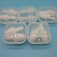 5对/10对硅胶圣诞树型无线防噪音学生睡眠打呼噜隔音游泳防水耳塞 5对带盒子单独装