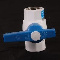 杭州日丰铝塑有限公司PPR双内丝球阀内螺纹阀门水管阀门水暖配件 20（4分）螺纹（2个）