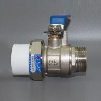 天一 金牛PPR单外丝活接铜球阀 外丝球阀 6分 4分 1寸 ppr球阀 20(4分)