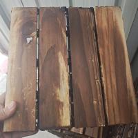 防腐木地板户外露台庭院花园阳台碳化地板实木拼接地面铺设板地垫【7月29日发完】 普通碳化木地板