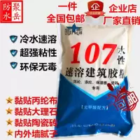 107胶水建筑防水速溶胶粉高粘度9801内墙瓷砖水泥多功能丙纶胶粉 1袋(500g)兑水40-50kg