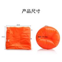 浪姿 双气囊游泳手臂 圈儿童成人助泳水袖套卷充气游泳圈装备 橘色