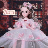 60厘米大号童心公主芭比娃娃会说话关节可动超大仿真女孩玩具套装 13号凡灵公主 20关节+眨眼+豪华开窗盒