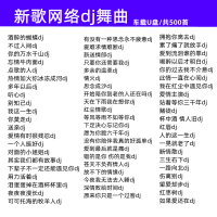 2021车载中文DJ歌曲视频U盘重低音无损流行dj优盘伤感情歌音乐u盘 16G新歌dj舞曲500首