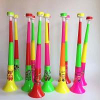 三节大号加厚喇叭儿童玩具塑料伸缩足球迷助威道具地摊可吹大喇叭 带动画图案三节大喇叭2个