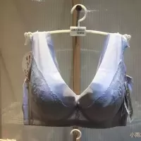 莲娜姬特价清仓8736C.D全罩杯聚拢调整文胸薄款内衣 8736银石灰(软钢圈) 80D