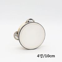 奥尔夫乐器超结实铃鼓幼儿园老师儿童舞蹈打击乐器手鼓早教手拍鼓 4寸铃鼓