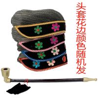 古装媒婆服装老太太衣服老太婆演出服老奶奶中式结婚中老年秧歌服 假发头套+烟袋 小号(90-120斤)